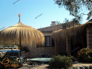 Ombrelloni in paglia