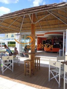 Realizzazioni in canna Africana angolare