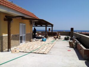 Progettazione realizzazione terrazza privata